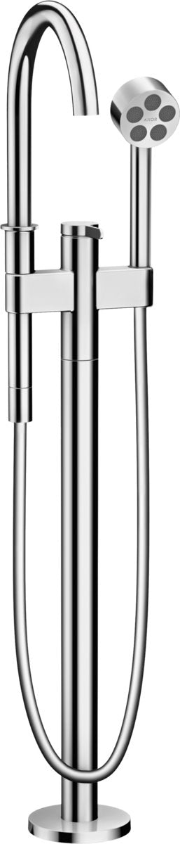 AXOR FREESTANDING TUB FILLER TRIM WITH 1.75 GPM HANDSHOWER