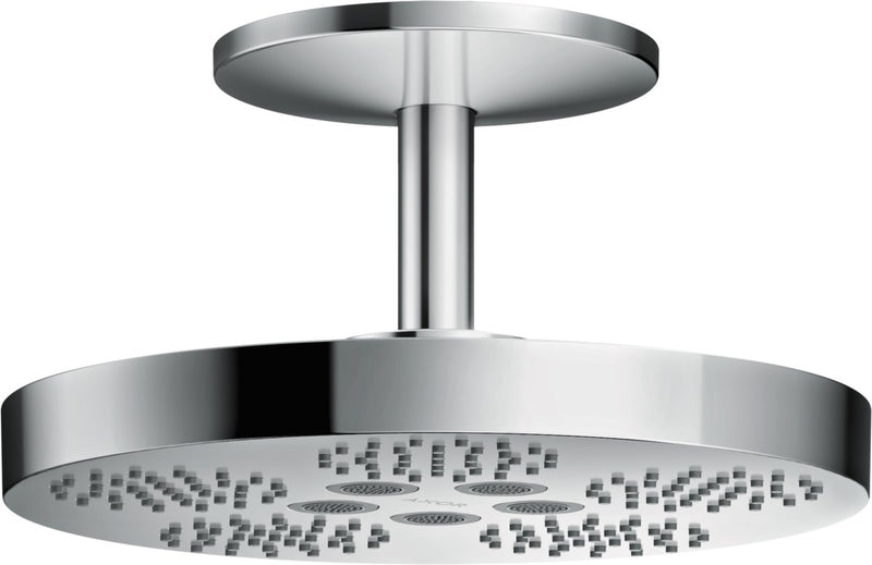 AXOR SHOWERHEAD 280 2-JET WITH CEILING MOUNT TRIM 2.5 GPM