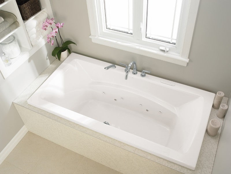 Neptune Believe Drop-In Bathtub in White
