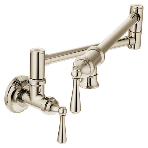MOEN POT FILLER 2H LVR