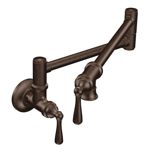 MOEN POT FILLER 2H LVR