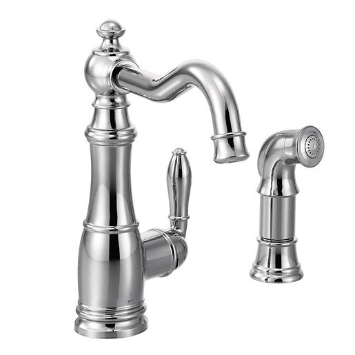 MOEN WEYMOUTH 1 HANDLE KD SIDESPRAY