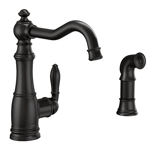 MOEN WEYMOUTH 1 HANDLE KD SIDESPRAY