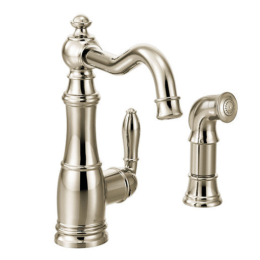 MOEN WEYMOUTH 1 HANDLE KD SIDESPRAY