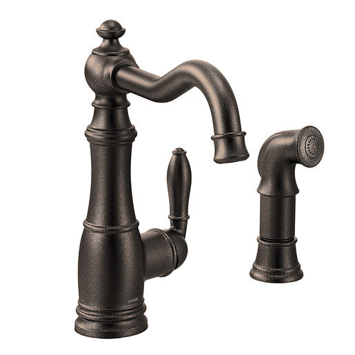 MOEN WEYMOUTH 1 HANDLE KD SIDESPRAY