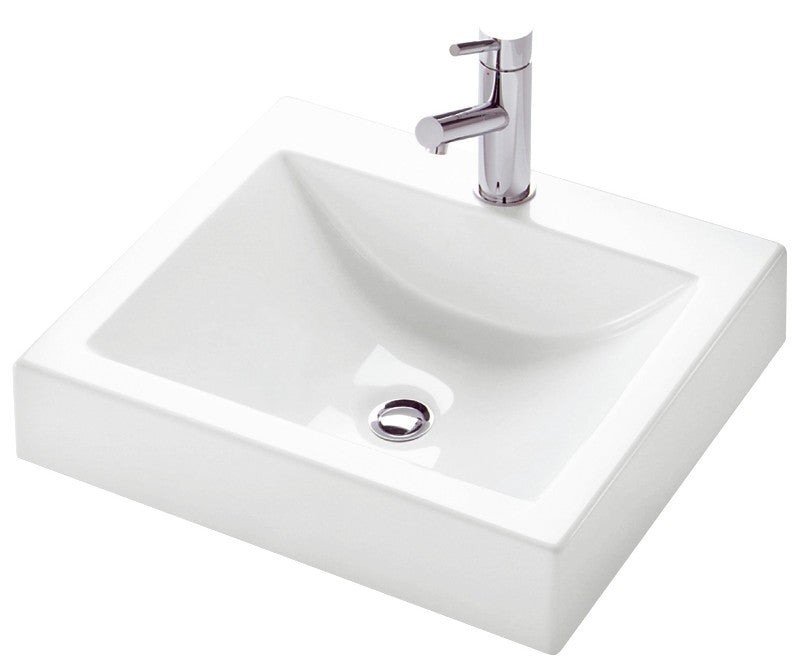 Neptune 19PLAVZEN-2-4PO White ZEN 19R-2in sink 4in Drilled