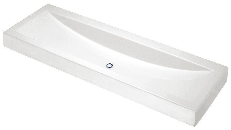 Neptune 50PLAVZEN-2-2xMONO White ZEN 50R-2in sink 2 x Mono Drilled