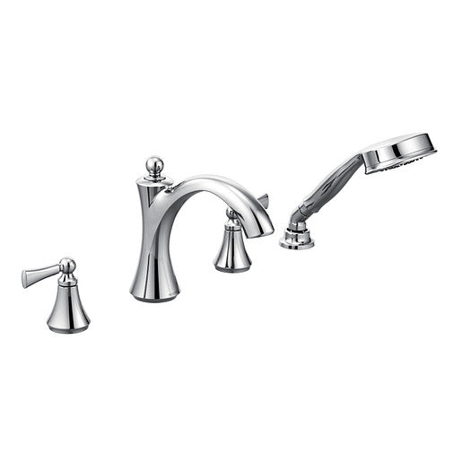 MOEN WYNFORD 4 HOLE ROMAN TUB TRIM W/HH