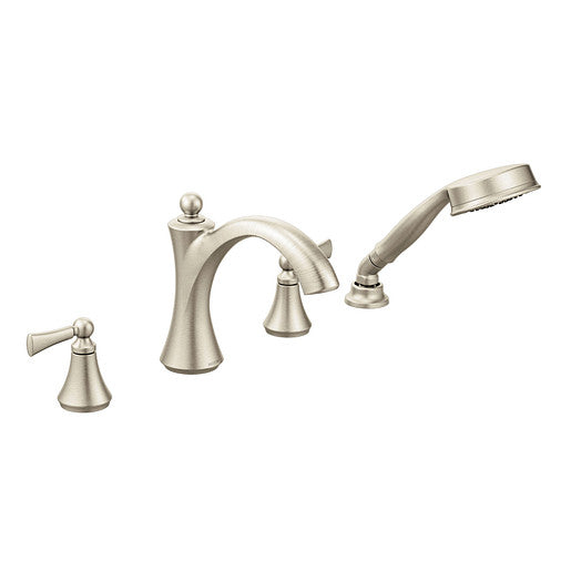 MOEN WYNFORD 4 HOLE ROMAN TUB TRIM W/HH