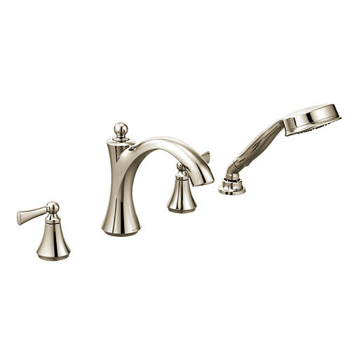 MOEN WYNFORD 4 HOLE ROMAN TUB TRIM W/HH
