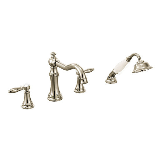MOEN TRIM WEYMOUTH ROMAN TUB WITH HH LEVER