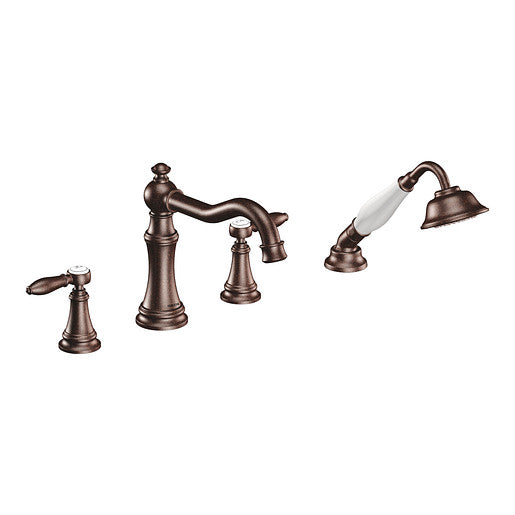 MOEN TRIM WEYMOUTH ROMAN TUB WITH HH LEVER