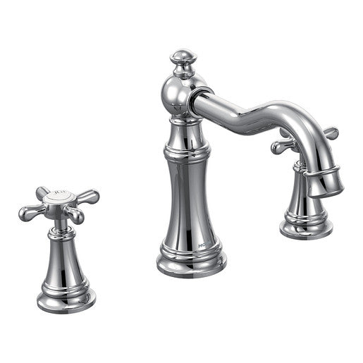 MOEN TRIM WEYMOUTH ROMAN TUB 3H CROSS
