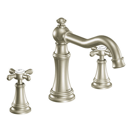 MOEN TRIM WEYMOUTH ROMAN TUB 3H CROSS