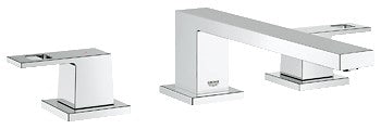 Grohe 117982 Eurocube 3-Hole 2-Handle Deck Mount Roman Tub Faucet