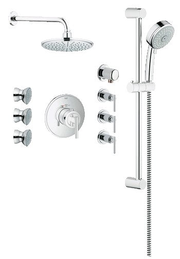 GROHE 117162 Timeless THM custom shower kit