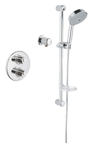 GROHE 117168 Basic THM single function shower kit