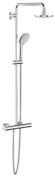 GROHE 114634 Euphoria Shower System wthermostatic valve diverter