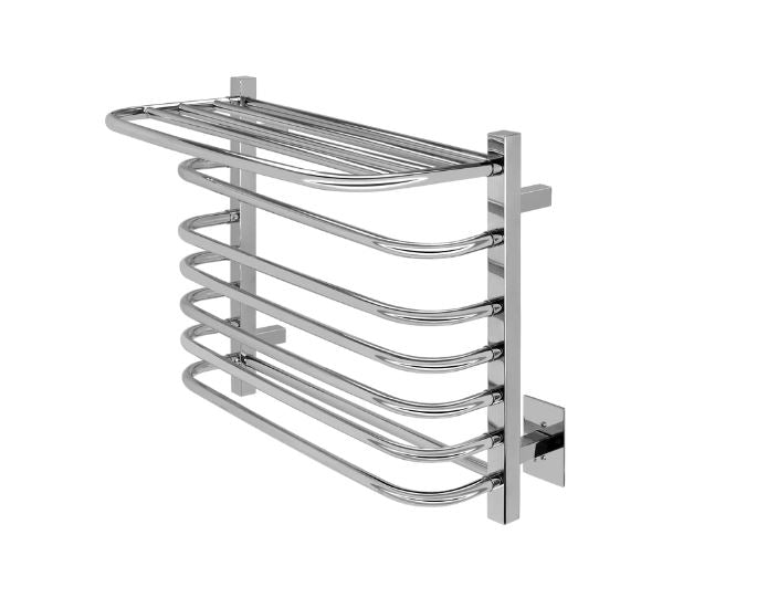 WarmlyYours Vancouver Towel Warmer Hardwired 6 bars