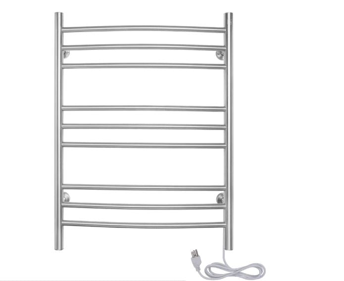 WarmlyYours Riviera Towel Warmer Dual Connection 9 Bars