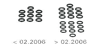 Grohe 01283 O-Ring - 6 X 2mm
