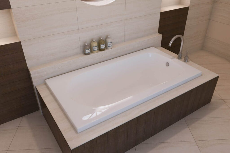 MIROLIN BO6728001 WHITE BLISS 2" DROP IN BATH 8-PACK