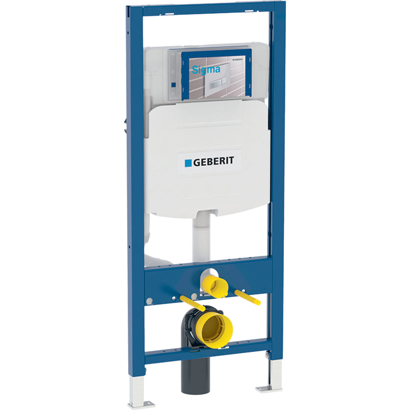 GEBERIT 111.335.00.5 DUOFIX ELEMENT FOR WALL-HUNG WC 120 CM WITH SIGMA CONCEALED CISTERN 12 CM 6 / 3 LITERS