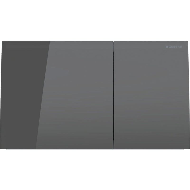 GEBERIT 115.622.JK.1 SIGMA70 ACTUATOR PLATE FOR DUAL FLUSH LAVA GLASS