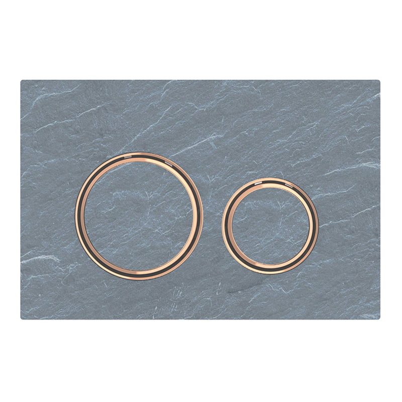 GEBERIT 115.650.JM.1 ACTUATOR PLATE SIGMA21 FOR DUAL FLUSH METAL COLOUR RED GOLD RED GOLD MUSTANG SLATE