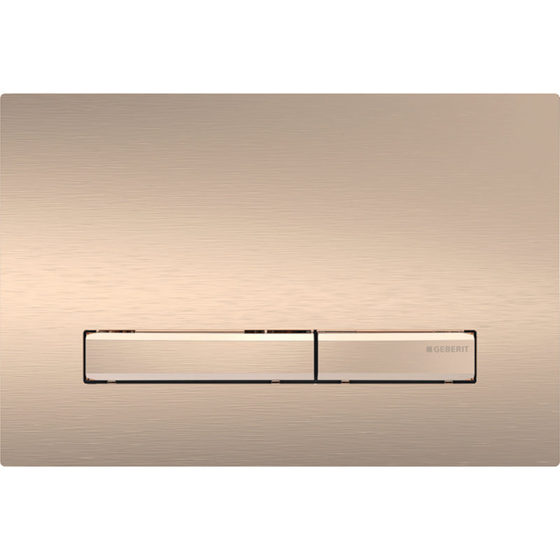 GEBERIT 115.670.QB.2 SIGMA50 ACTUATOR PLATE RED GOLD