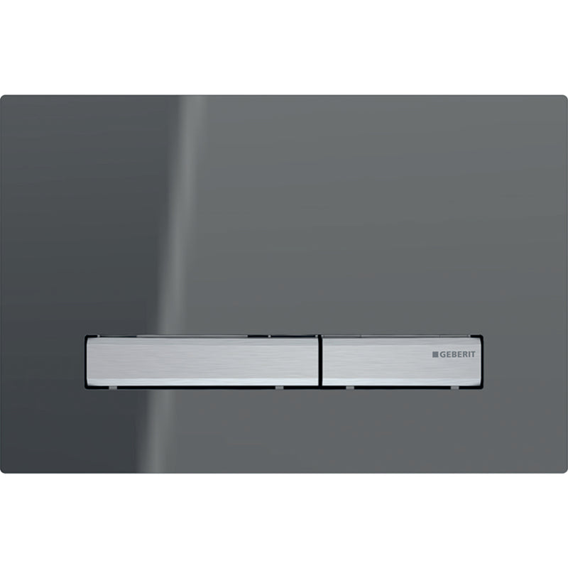 GEBERIT 115.788.JK.2 ACTUATOR PLATE SIGMA50 FOR DUAL FLUSH METAL COLOUR CHROME- PLATED CHROME-PLATED LAVA