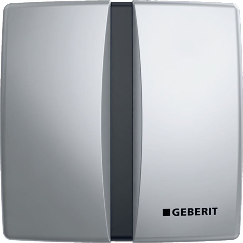GEBERIT 115.804.46.5 URINAL FLUSH CONTROL WITH ELECTRONIC FLUSH ACTUATION BATTERY OPERATION ACTUATOR PLATE MATT