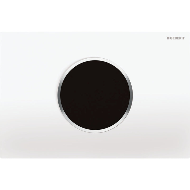 GEBERIT 115.907.KJ.6 WC FLUSH CONTROL WITH DUAL FLUSH SIGMA10 ACTUATOR PLATE WHITE
