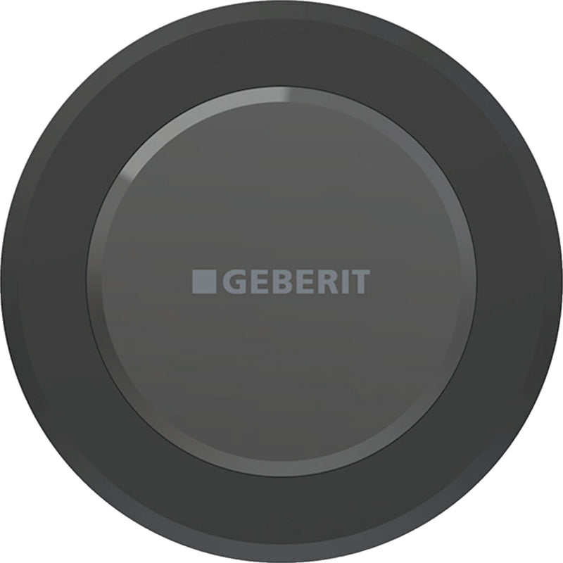 GEBERIT 115.937.14.6 WC FLUSH CONTROL WITH DUAL FLUSH TYPE 10 IR BUTTON BLACK MATT