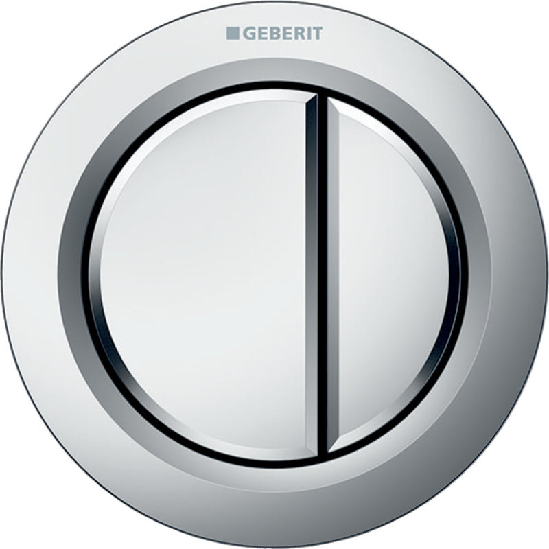GEBERIT 116.050.46.1 REMOTE FLUSH ACTUATION TYPE 01 PNEUMATIC FOR DUAL FLUSH FURNITURE ACTUATOR MATT CHROME-PLATED