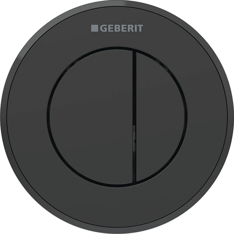 GEBERIT 116.056.16.1 TYPE 10 REMOTE FLUSH ACTUATION PNEUMATIC FOR DUAL FLUSH BLACK