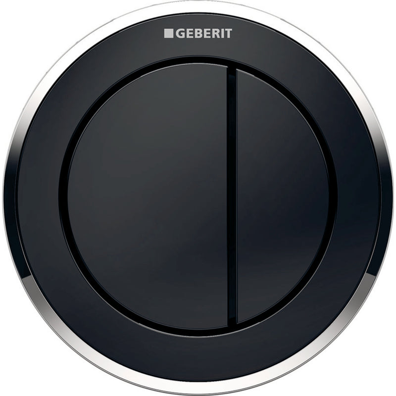 GEBERIT 116.056.KM.1 REMOTE FLUSH ACTUATION TYPE 10 PNEUMATIC BLACK