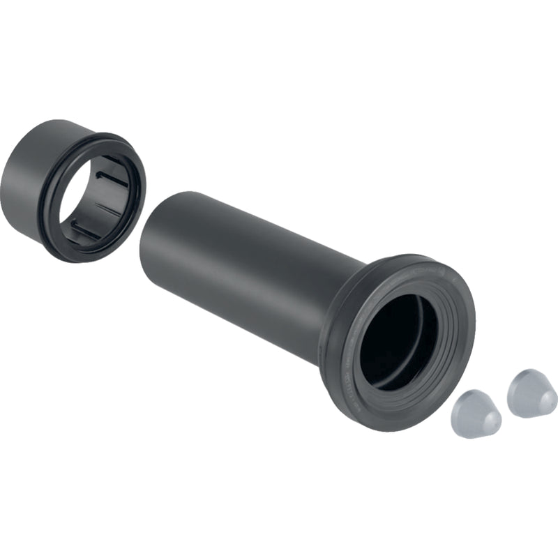 GEBERIT 131.084.16.1 STRAIGHT CONNECTOR SET FOR WALL-HUNG WC BLACK