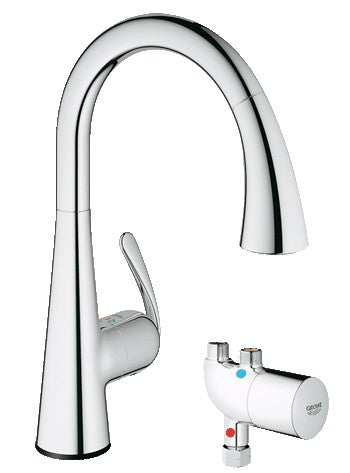 GROHE 30226 LadyLux Cafe Touch wMicroTherm Unit