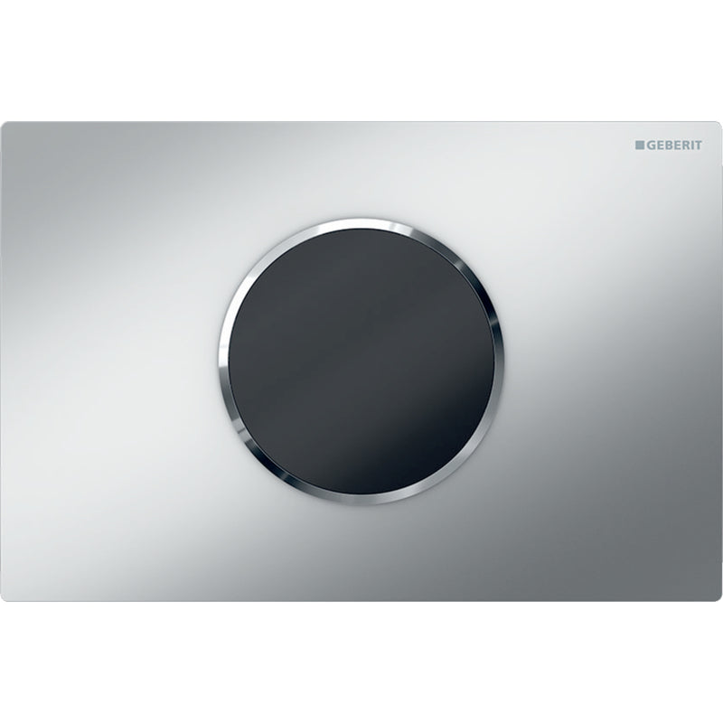 GEBERIT CR115-8KN1 WC FLUSH CONTROL WITH DUAL FLUSH ACTUATOR PLATE SIGMA10 MATT