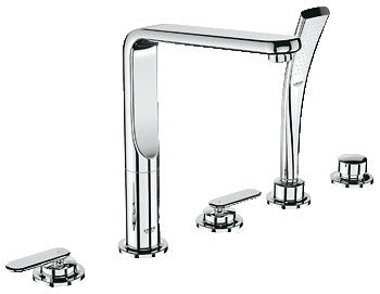 GROHE 19362 Veris Roman Tub Filler wHand Shower 5 hole