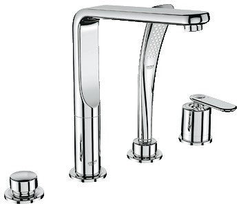 GROHE 19373 Veris Roman Tub Filler wHand Shower 4 hole