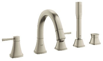 GROHE 19919 Grandera Roman Tub Filler Two Handle Personalized Hand Shower Chrome
