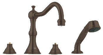 GROHE 25080 Bridgeford 4-Hole Roman Tub Filler