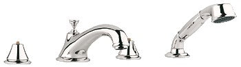 GROHE 25502 Seabury 4-Hole Roman Tub Filler wHandshower