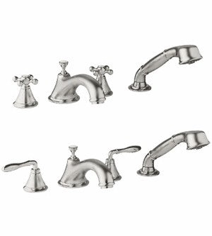 GROHE 25502 Seabury 4-Hole Roman Tub Filler wHandshower