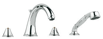 GROHE 25506 Geneva Roman Tub Filler w handshower