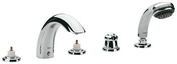 GROHE 25597 Talia 5 Hole Roman Tub Filler