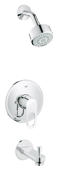 GROHE 26017 BauLoop PBV Tub Shower set