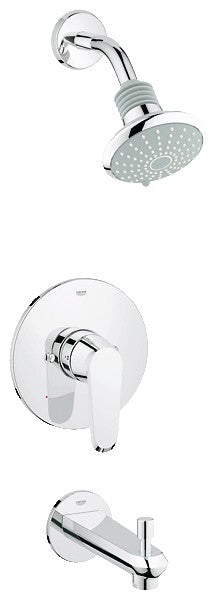 GROHE 35007 Eurodisc Cosmopolitan PBV Tub Shower Set